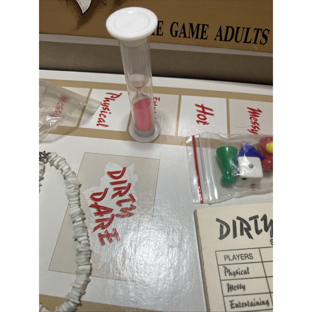 Vintage 1989 BARON/SCOTT Board Game DIRTY DARE Adult Mature RISQUE Theme Humor - Picture 6 of 6